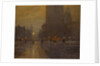 Madison Square, Rainy Night by Lowell Birge Harrison