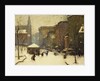Park Street Church in Snow, 1913 by Arthur Clifton Goodwin