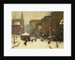 Park Street Church in Snow, 1913 by Arthur Clifton Goodwin