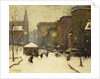 Park Street Church in Snow, 1913 by Arthur Clifton Goodwin