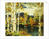 Birches by Jonas Lie