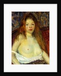 A Red-Haired Model by William James Glackens