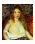 A Red-Haired Model by William James Glackens