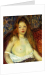 A Red-Haired Model by William James Glackens