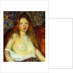 A Red-Haired Model by William James Glackens