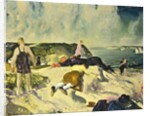 The Beach, Newport, c.1919 by George Wesley Bellows
