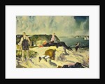 The Beach, Newport, c.1919 by George Wesley Bellows