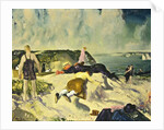 The Beach, Newport, c.1919 by George Wesley Bellows