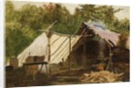 Camp in the Main Wood No, 1879 by John George Brown