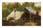 Camp in the Main Wood No, 1879 by John George Brown
