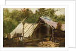 Camp in the Main Wood No, 1879 by John George Brown