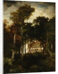 Woods by a River, 1886 by Thomas Moran