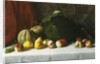 Tabletop Still Life of Fruit, 1882 by George Hetzel