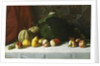 Tabletop Still Life of Fruit, 1882 by George Hetzel