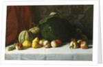 Tabletop Still Life of Fruit, 1882 by George Hetzel