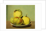 Dish of Apples and Quinces by David Johnson