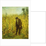 Man in a Cornfield by Eastman Johnson