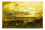 Golden Sunset by George Snr. Inness
