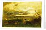 Golden Sunset by George Snr. Inness