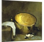 Still Life with Brass Pot by Emil Carlsen