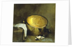Still Life with Brass Pot by Emil Carlsen