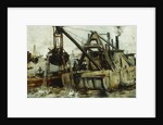 Dredging in the East River by John Henry Twachtman