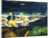 Tending the Lobster Traps, Early Morning by George Wesley Bellows