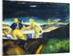 Tending the Lobster Traps, Early Morning by George Wesley Bellows
