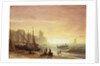 The Fishing Fleet, 1862 by Albert Bierstadt