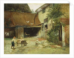 A Cottage in Brooklyn by James Wells Champney