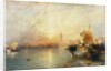 Sunset, Venice; Santa Maria and the Ducal Palace, 1902 by Thomas Moran