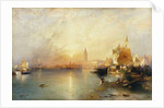 Sunset, Venice; Santa Maria and the Ducal Palace, 1902 by Thomas Moran