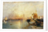 Sunset, Venice; Santa Maria and the Ducal Palace, 1902 by Thomas Moran