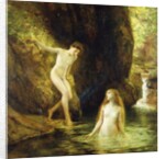 Daphnis and Chloe by Gustave Courtois