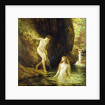 Daphnis and Chloe by Gustave Courtois
