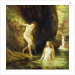Daphnis and Chloe by Gustave Courtois