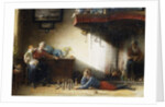 The Game of Skittles, 1872 by Hendrieus Jacobus Burgers