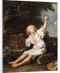 A Boy with an Empty Birdcage by Jean Baptiste Charpentier
