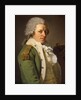 Portrait of the Artist, Half Length, Wearing a Green Jacket and Holding a Cane by Joseph Ducreux