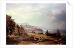 Amalfi, 1870 by Franz Richard Unterberger