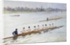 Eights Racing at Putney, by Ferdinand Joseph Gueldry