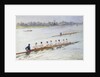 Eights Racing at Putney, by Ferdinand Joseph Gueldry