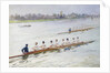 Eights Racing at Putney, by Ferdinand Joseph Gueldry