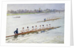 Eights Racing at Putney, by Ferdinand Joseph Gueldry