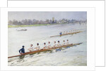 Eights Racing at Putney, by Ferdinand Joseph Gueldry