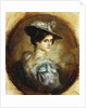 Portrait of a Lady, Head and Shoulders by Franz Seraph von Lenbach