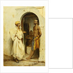 Flirtation by Jean Raymond Hippolyte Lazerges