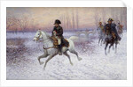 Napoleon at the Head of a Troop of Cavalry by Jan van Chelminski
