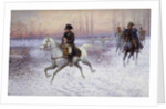 Napoleon at the Head of a Troop of Cavalry by Jan van Chelminski