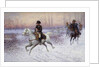 Napoleon at the Head of a Troop of Cavalry by Jan van Chelminski